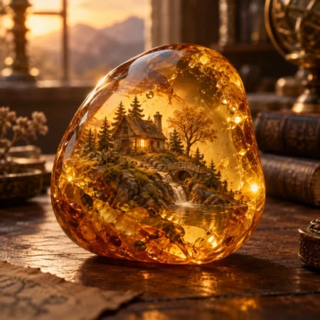 Amber Memory Diorama