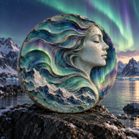 Aurora Ceramic Relief