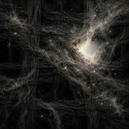 Charcoal Nebula Weave