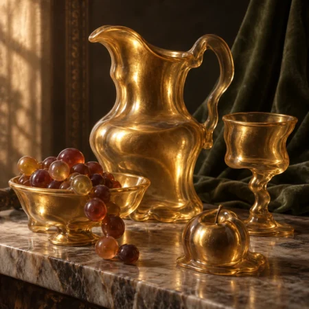 Gelatin Brass Still Life
