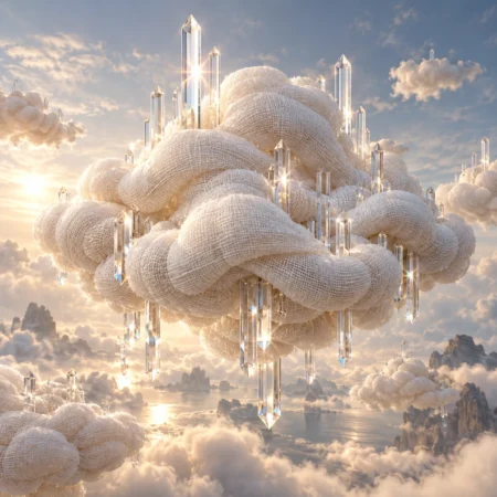 Linen Crystal Clouds