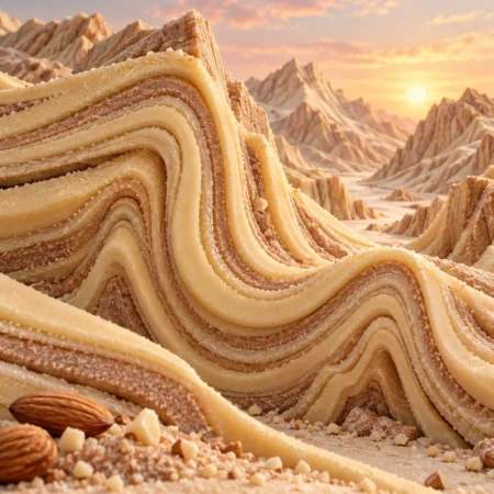 Marzipan Geological Fold