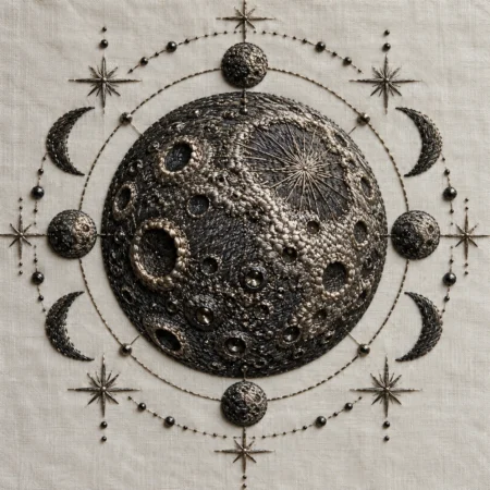 Meteorite Embroidery