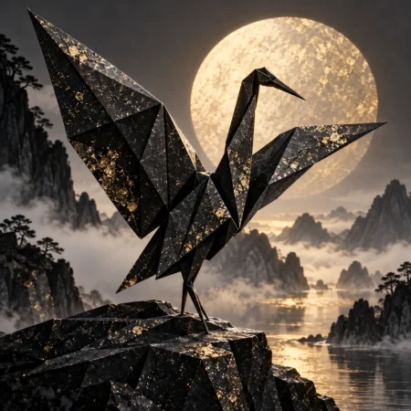Mica Ink Origami