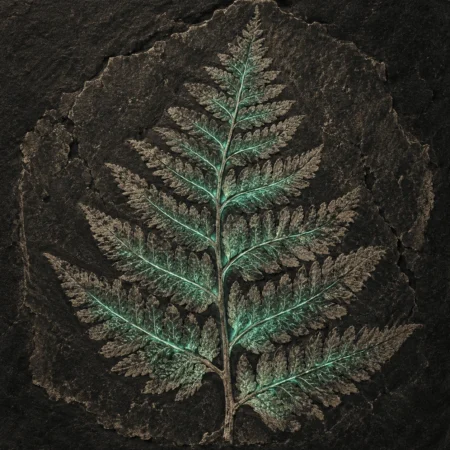 Phosphor Fossil Print