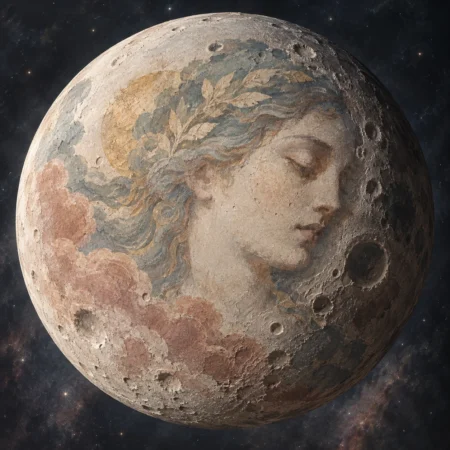 Porous Moon Fresco