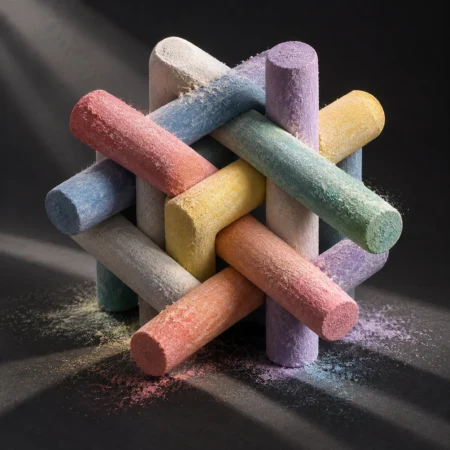 Prismatic Chalk Weave