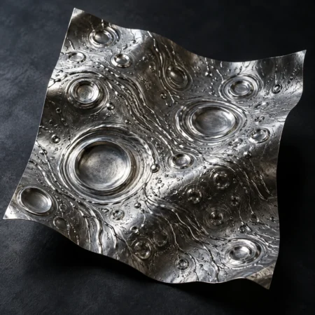 Rain-Embossed Foil
