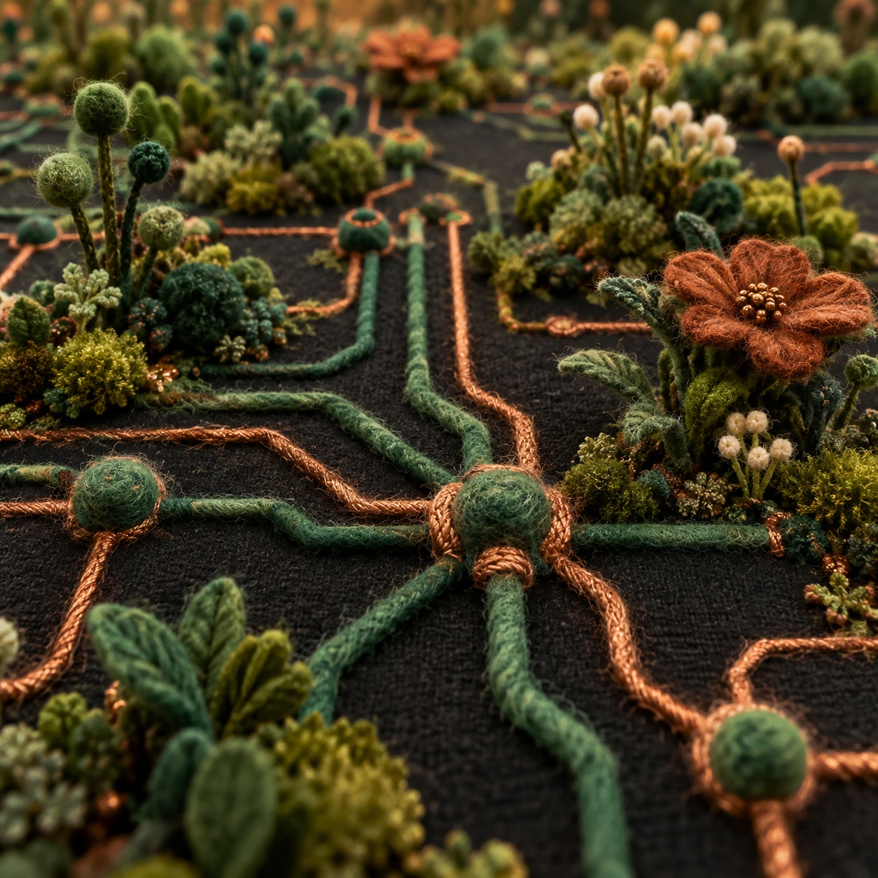 Woolen Circuit Garden
