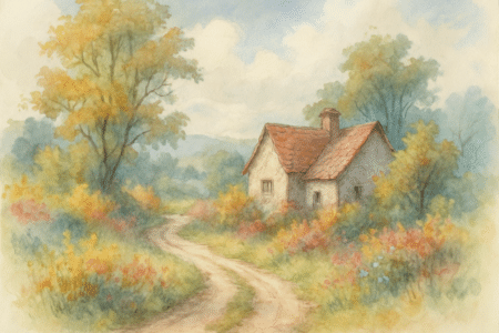 Pencil and Water Color Art