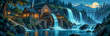 Color Cycling Pixel Art