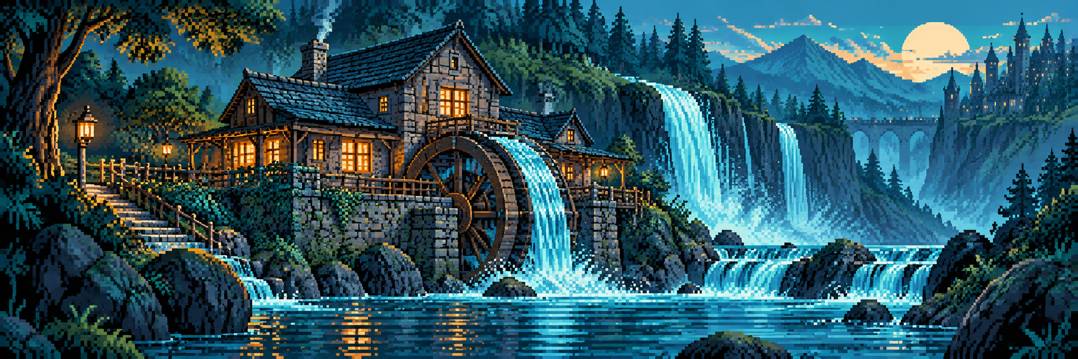 Color Cycling Pixel Art