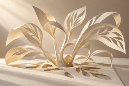 3D Papercut: From a Cut Surface to a Spatial Form