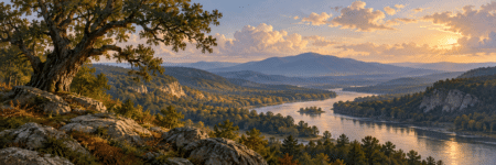 Hudson River School: Landscape, Light and the Composed View