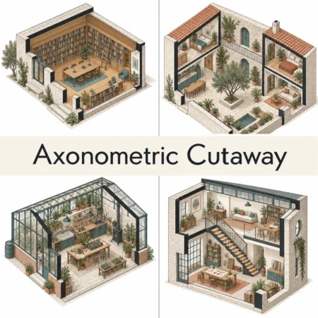 Axonometric Cutaway