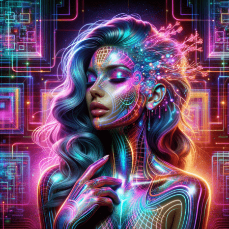 Fractal Holographic Rococo & Fractal Holographic Surrealism & Fractal Holographic Vaporwave